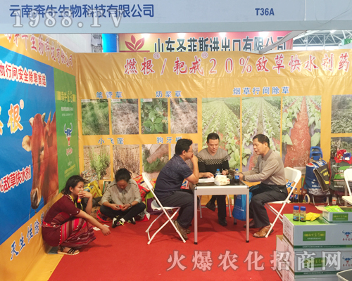 云南奔牛生物在第十四屆西南農(nóng)博覽會中騰飛
