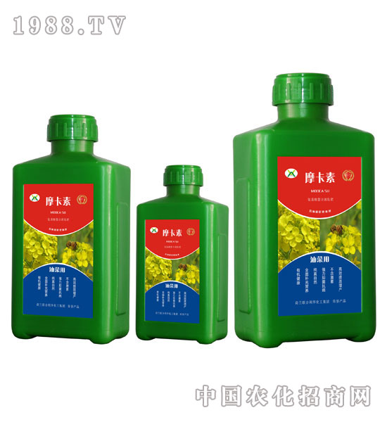 油菜專用氨基酸螯合液肽肥-摩卡素-強芯國際