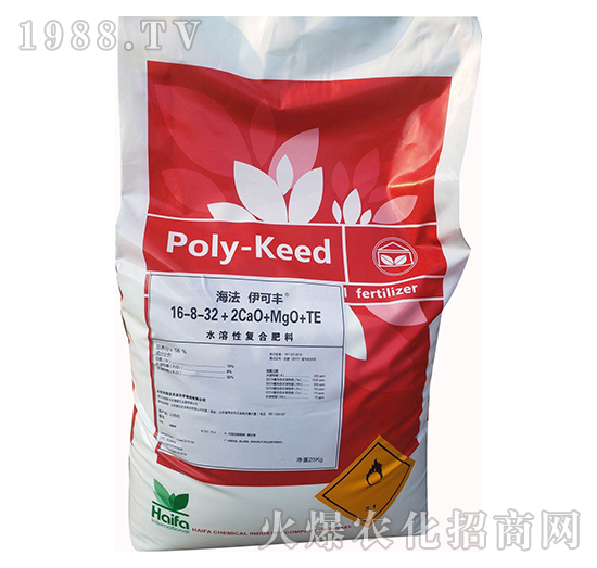 水溶性復(fù)合肥料16-8-32+2CaO+MgO+TE-海法伊可豐-海法