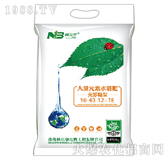 殼寡糖型大量元素水溶肥10-40-12+TE-秾貝爾