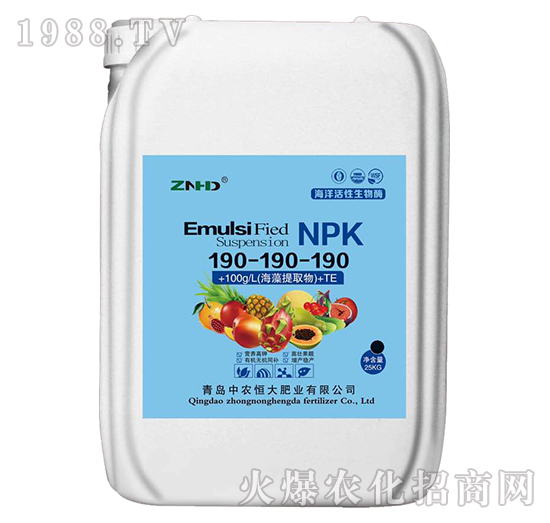 海藻活性生物酶190-190-190+TE-中農(nóng)恒大