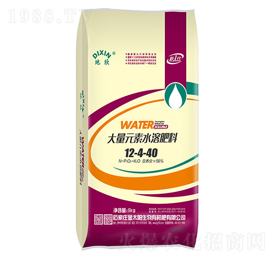 大量元素水溶肥料12-4-40-金太陽(yáng)