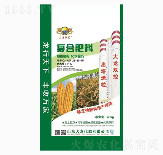 復合肥料26-10-15-大龍化肥