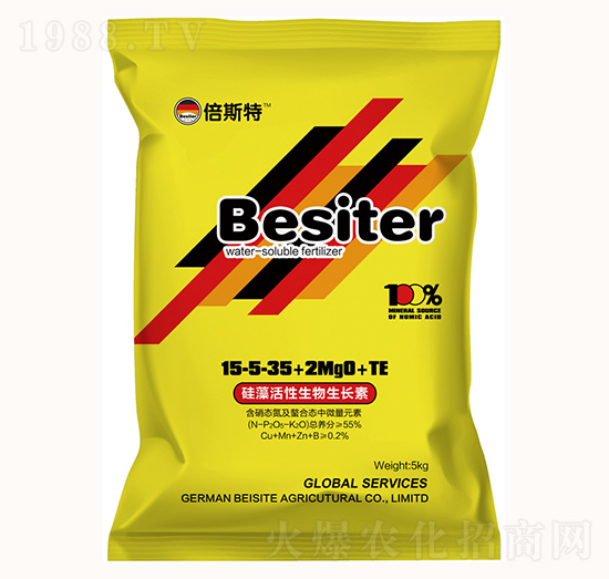 硅藻活性生物生長(zhǎng)素15-5-35+2MgO+TE-倍斯特-邦爾生物