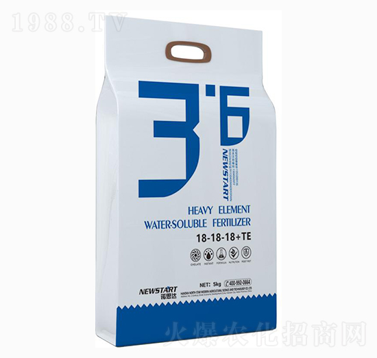 大量元素水溶肥18-18-18+TE 諾思達(dá)