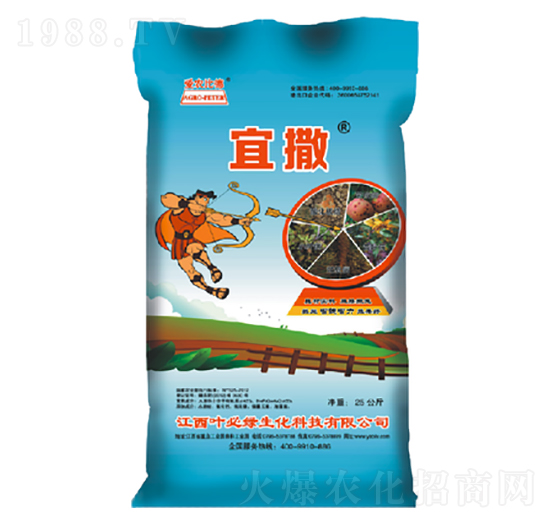 蘋果專用肥有機水溶肥-宜撒-葉必綠