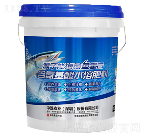 含氨基酸水溶肥料-源子能海藻魚蛋白-中逸農(nóng)業(yè)