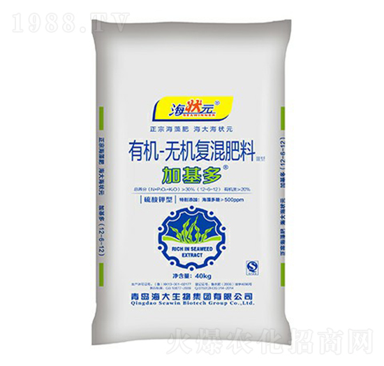 加基多有機(jī)無(wú)機(jī)復(fù)混肥料海狀元-海大生物