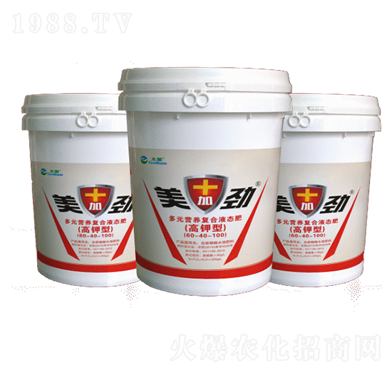 美加勁高鉀型多元營養(yǎng)復(fù)合液態(tài)肥60-40-100-太美