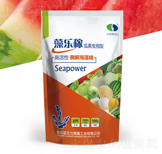 瓜果專用型高活性·酶解海藻精-藻樂稼-藍(lán)貝力