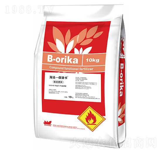 高鉀型復(fù)合肥料13-6-40+MgO+TE-海法·保瑞卡-圣派恩