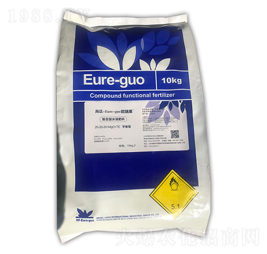 平衡型復(fù)合型水溶肥料20-20-20+MgO+TE-海法·歐瑞果-圣派恩