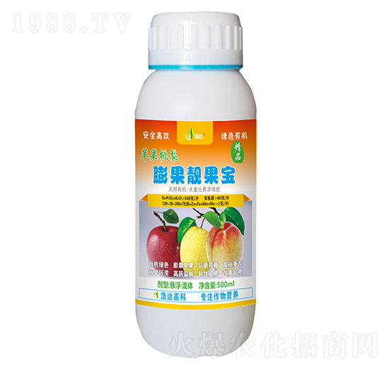 蘋果桃梨膨果靚果寶-浩達生物