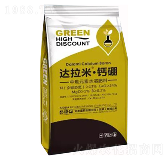 中量元素水溶肥-達(dá)拉米·鈣硼-艾奧里亞