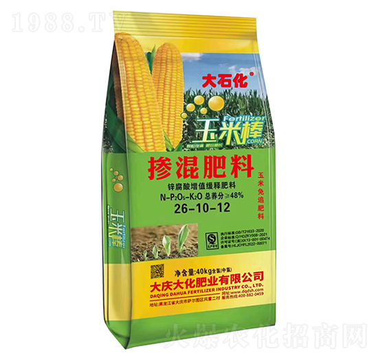 40kg摻混肥料26-10-12-大慶大化