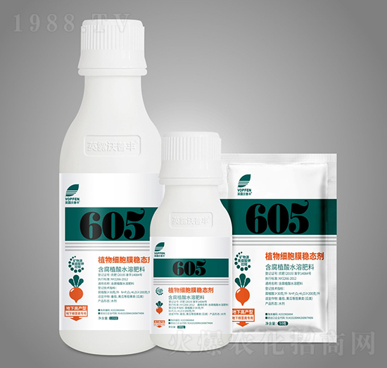 含腐植酸水溶肥料-605（地下高產(chǎn)型）-英露沃普豐
