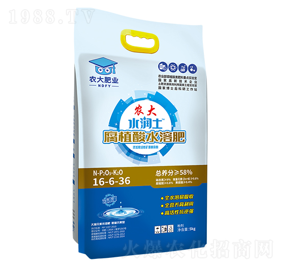 腐植酸滴灌肥16-6-36-農大生態(tài)