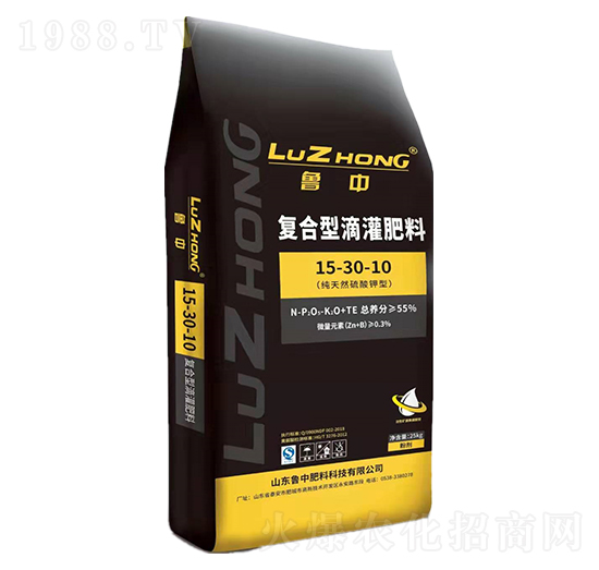 復合型滴灌肥料15-30-10-農(nóng)大生態(tài)