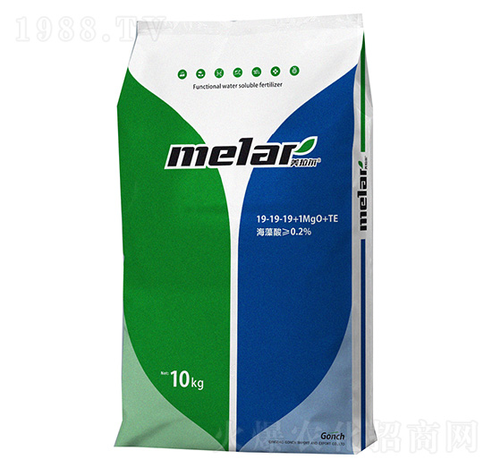 美拉爾功能性大量元素水溶肥19-19-19+1MgO+TE-港儲