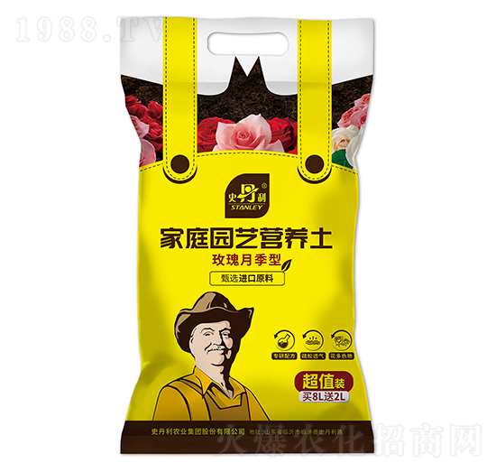 玫瑰月季型家庭園藝營養(yǎng)土-史丹利