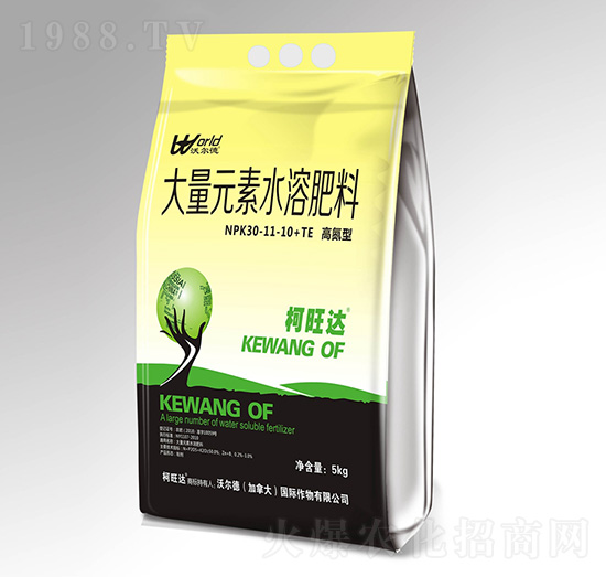 高氮型大量元素水溶肥料30-11-10+TE-柯旺達-沃爾德農(nóng)業(yè)
