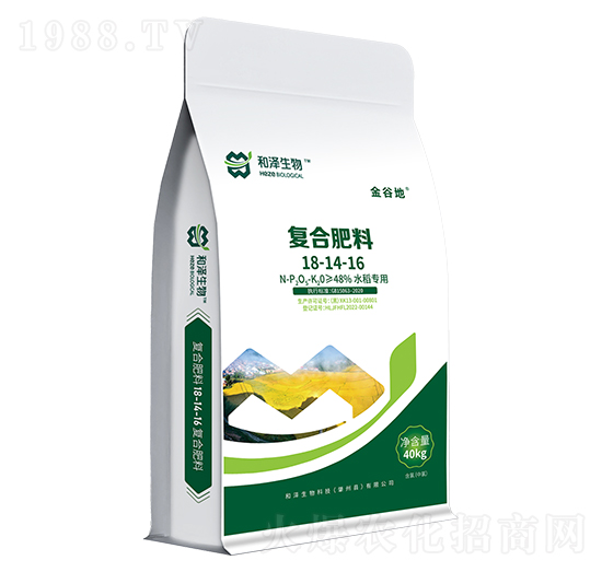 水稻專用復(fù)合肥料18-14-16）-金谷地-和澤生物