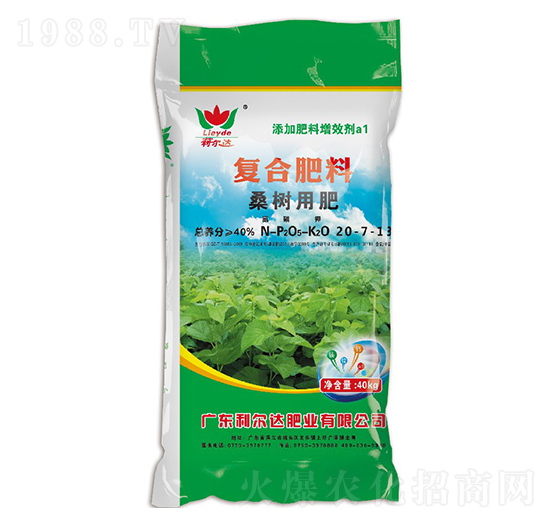 桑樹專用復(fù)合肥料20-7-13-利爾達肥業(yè)