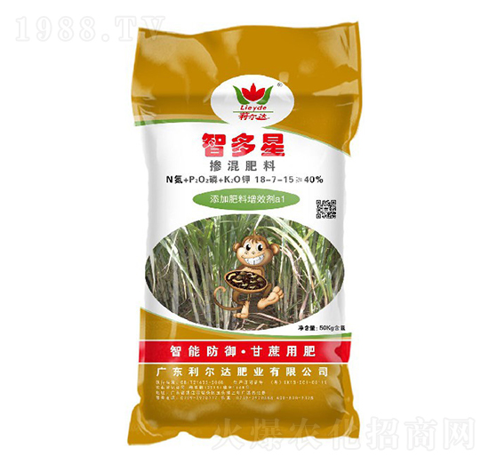 甘蔗專用摻混肥料18-7-15-智多星-利爾達肥業(yè)