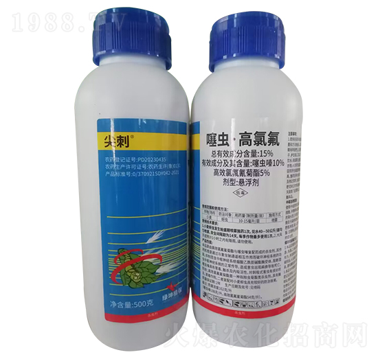 15%噻蟲·高氯氟懸浮劑-尖刺-綠坤生物