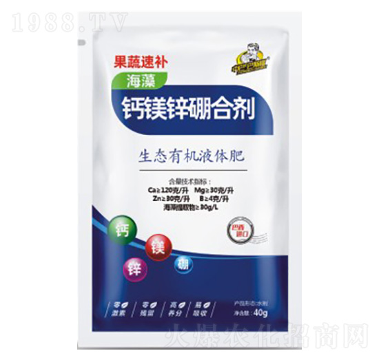 海藻鈣鎂鋅硼合劑-生態(tài)有機液體肥-巴斯福