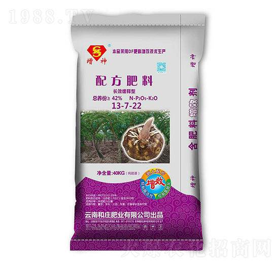 長效緩釋型配方肥料13-7-22-增神-和莊肥業(yè)
