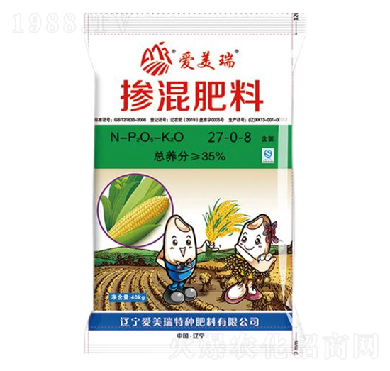 摻混肥料27-0-8-愛美瑞