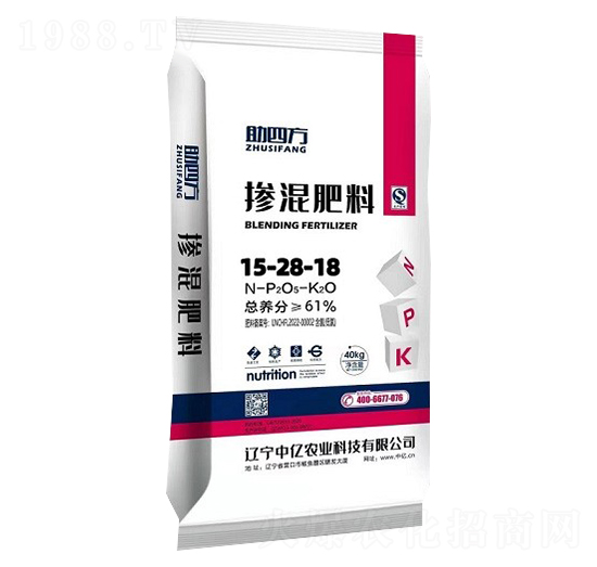 摻混肥料15-28-18-助四方-中億農(nóng)業(yè)