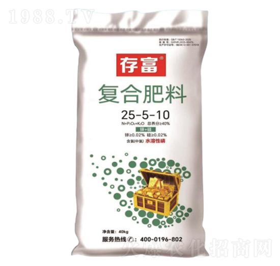 高端復(fù)合肥料25-5-10-存富-科尖生物
