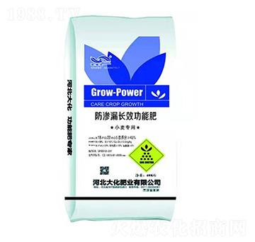 小麥專用防滲漏長(zhǎng)效功能肥-大化肥業(yè)