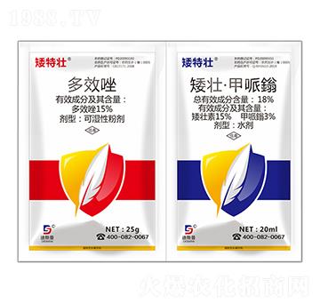 15%多效唑+18%矮壯·甲哌鎓-矮特壯-迪斯曼