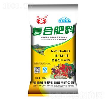 純硫酸鉀大蒜蔬菜水果專用復(fù)合肥料18-12-18-豫珠肥業(yè)