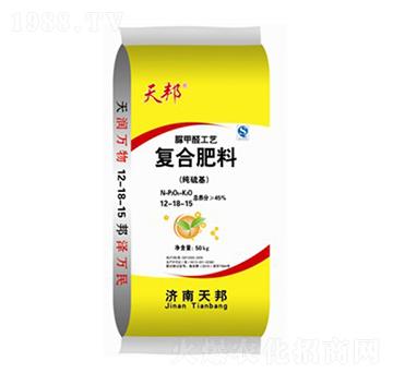 經(jīng)濟(jì)作物專(zhuān)用脲甲醛復(fù)合肥料12-18-15-天邦-萬(wàn)豪