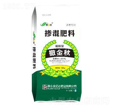 50kg緩釋型摻混肥料17-17-17-撒金秋-金億達(dá)肥業(yè)
