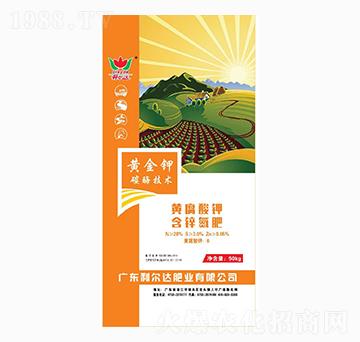 含鋅氮肥黃腐酸鉀-黃金鉀-利爾達