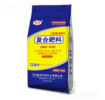 高塔造粒復合肥料30-5-5-晶龍