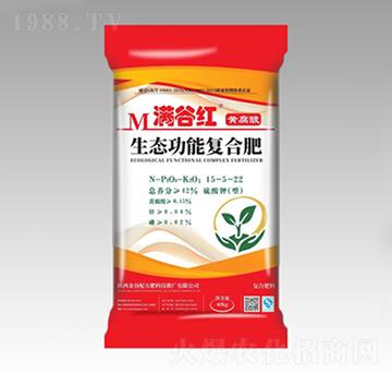 黃腐酸生態(tài)功能復(fù)合肥料15-5-22-滿谷紅-金谷配方肥