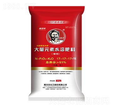大量元素水溶肥料17-17-17+TE-賽洋化工