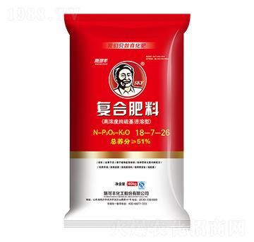 高濃度純硫基復(fù)合肥料18-7-26-賽洋化工