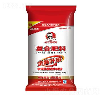 50kg全新升級復合肥料26-13-8-賽洋化工