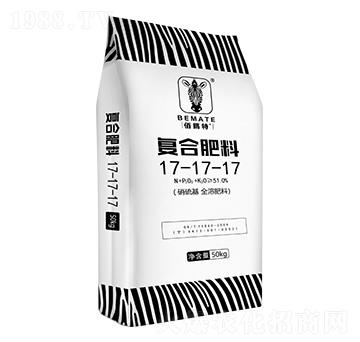 硫酸鉀滴灌復合肥料17-17-17-佰鎷特-云天化農(nóng)資