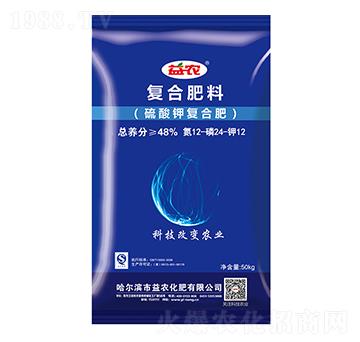 硫酸鉀復(fù)合肥12-24-12-益農(nóng)生化