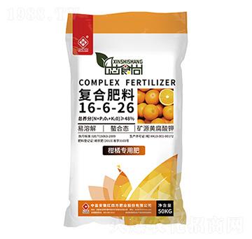 經(jīng)濟(jì)作物果蔬專用復(fù)合肥料16-6-26-芯食尚-紅四方