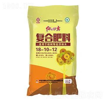 桉樹專用配方復(fù)合肥料18-10-12-紅四方