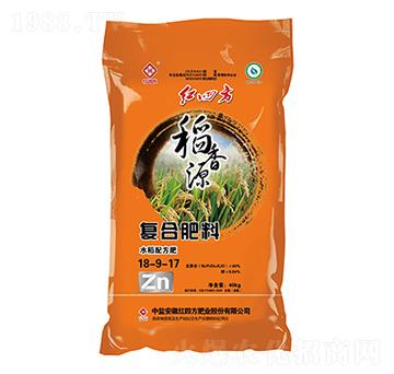 水稻專用復合肥料18-9-17-稻香源-紅四方